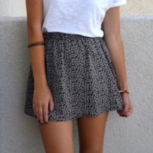 Brandy Melville floral skirt